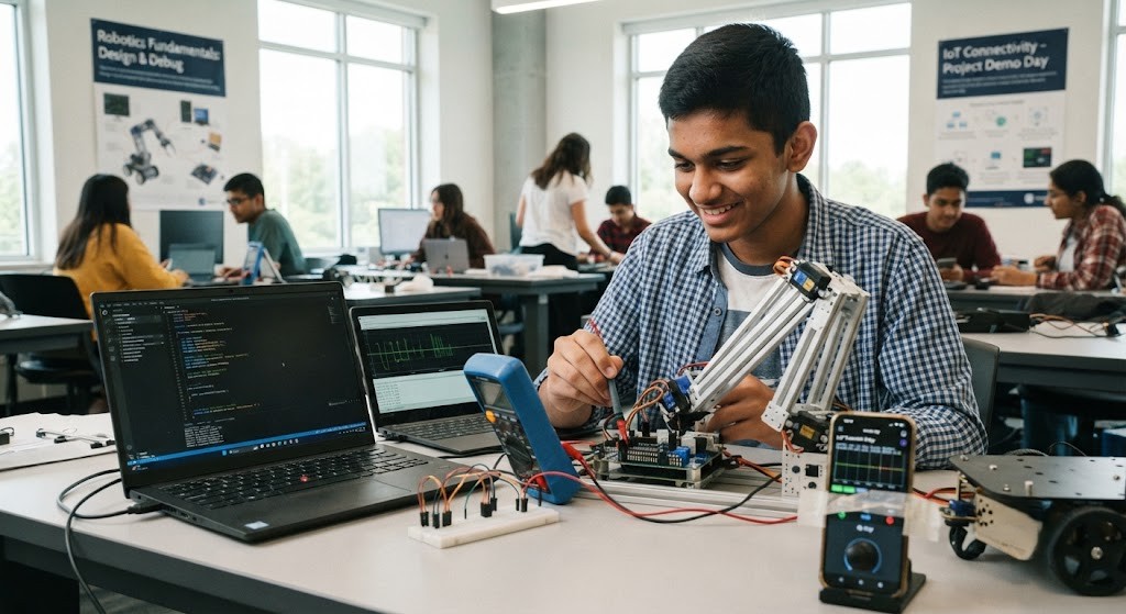 Advanced Robotics, IoT & Automation outcomes