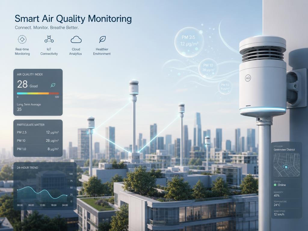 IoT Air-Quality Monitoring System