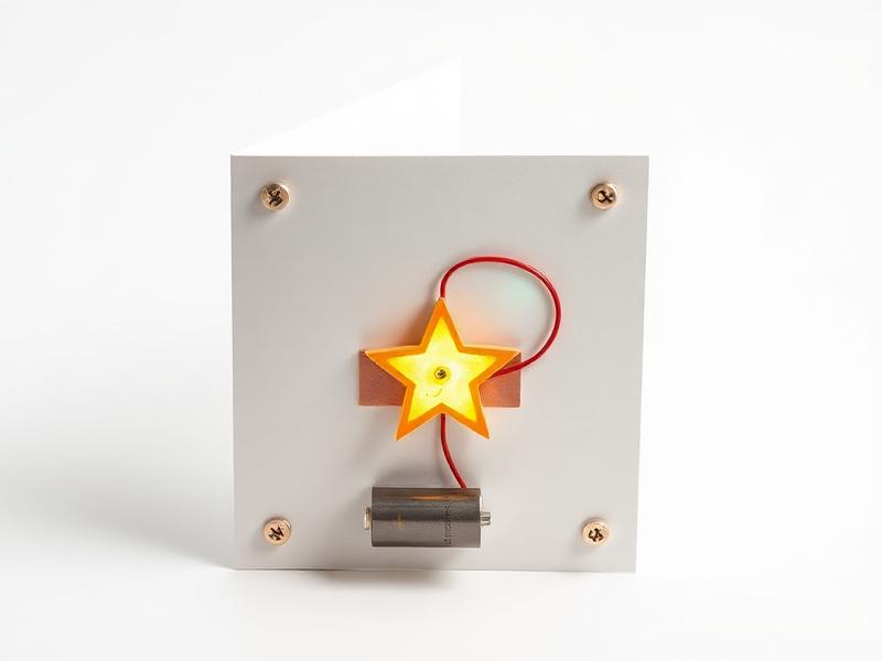 Paper Circuit Greeting Card